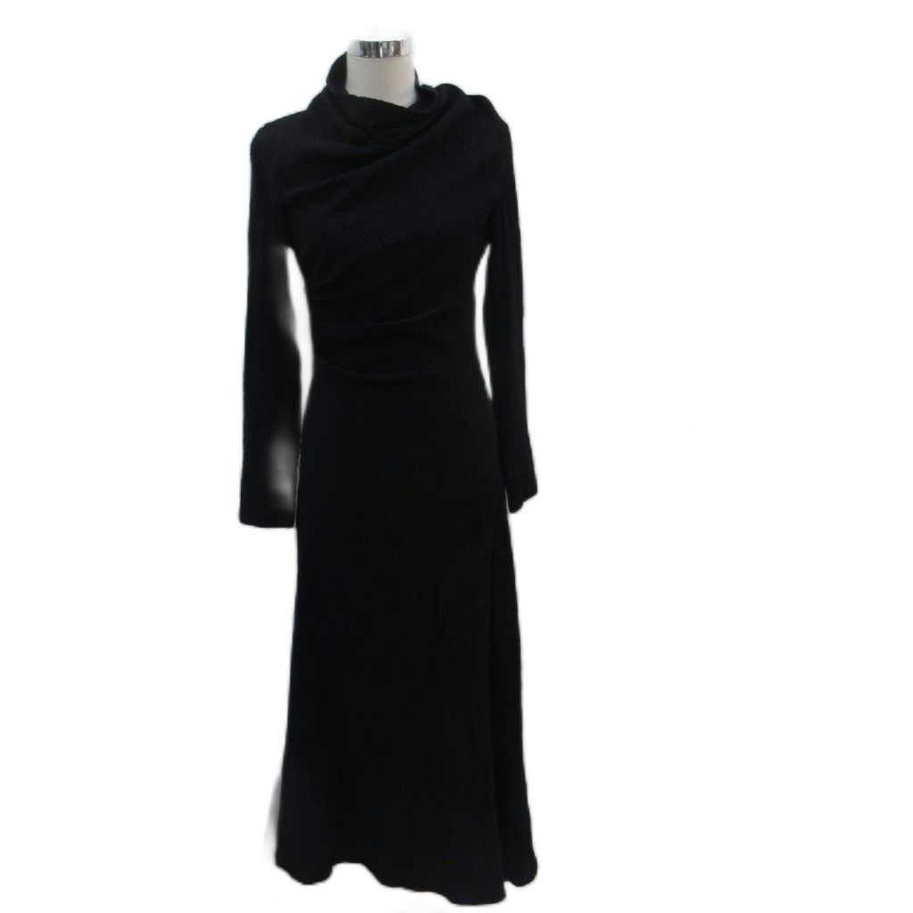 アドルフォドミンゲス ADOLFO DOMINGUEZ ワンピース ロング丈 長袖 XS