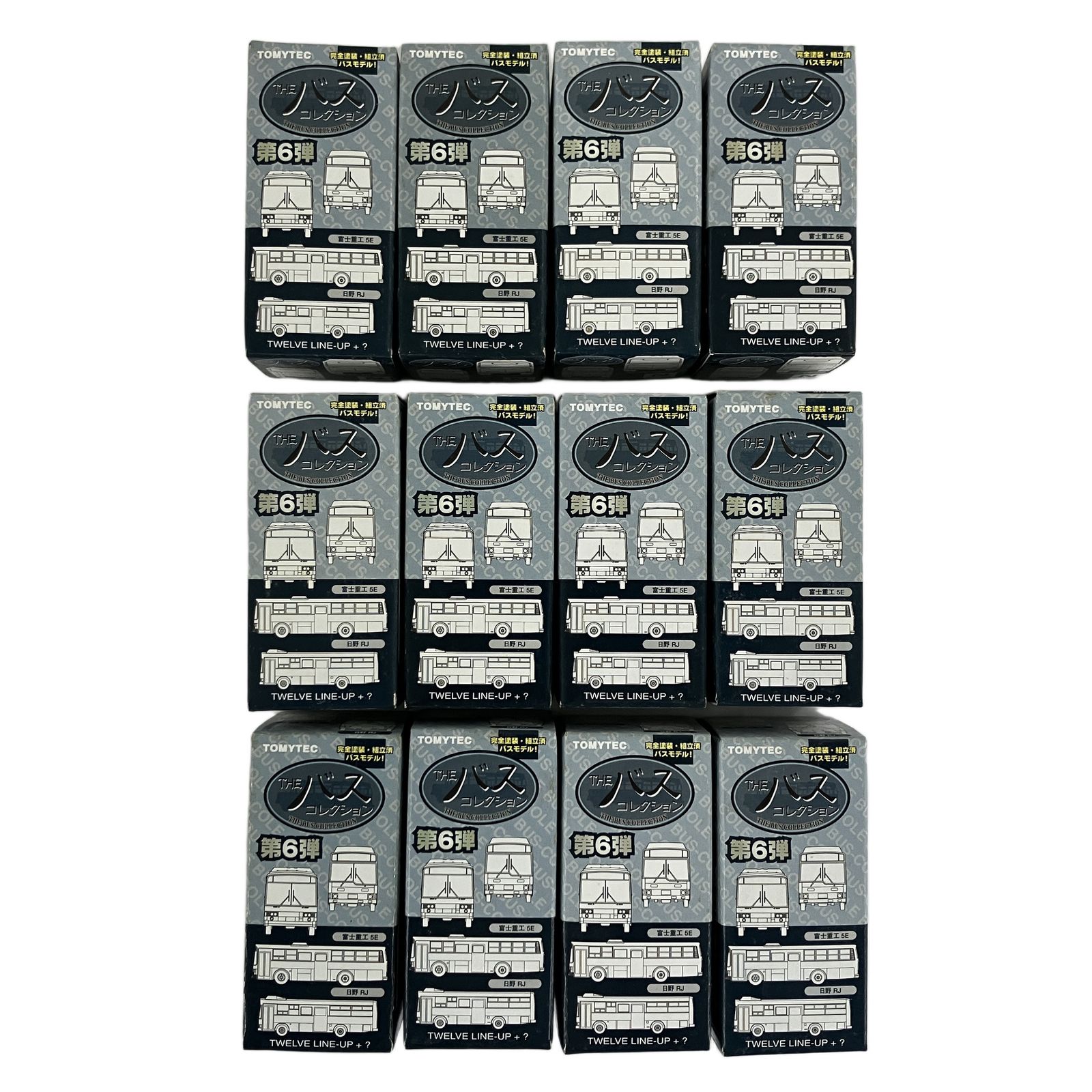 TOMYTEC THE バス コレクション 第6弾 12個セット 未開封Y10736618