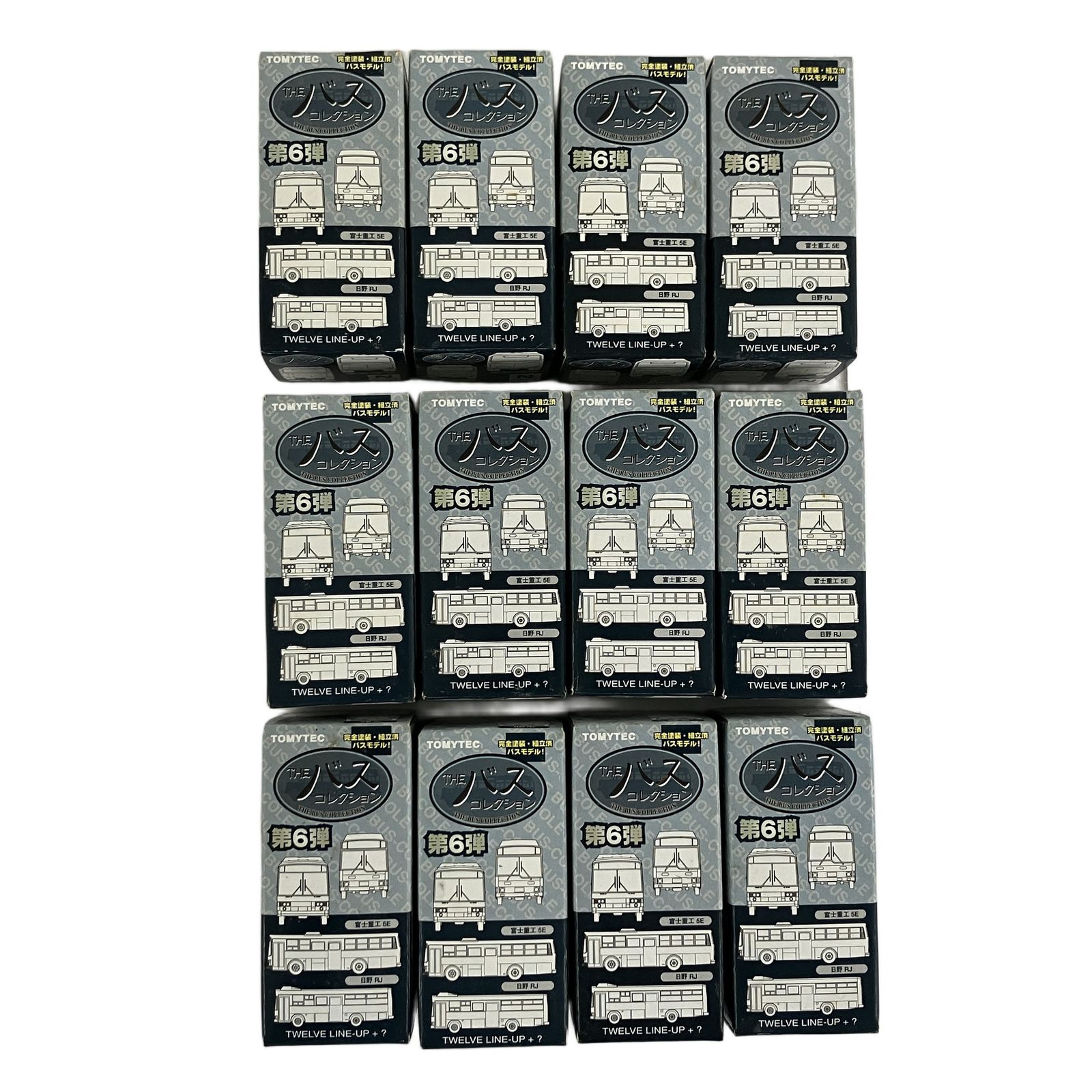 TOMYTEC THE バス コレクション 第6弾 12個セット 未開封Y10736619