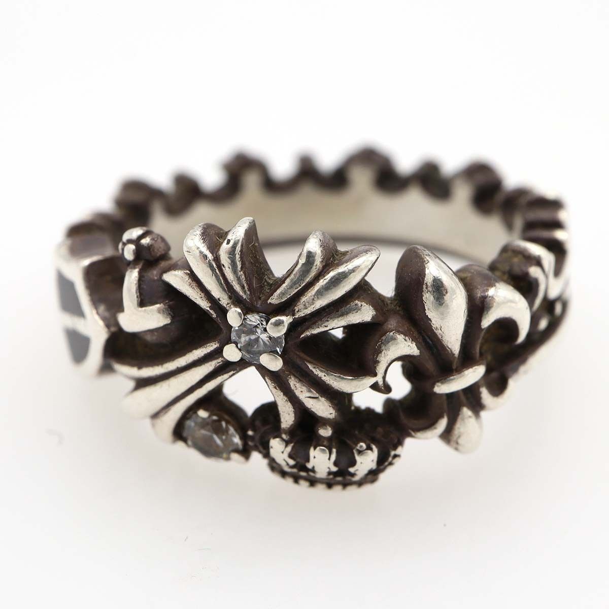 Justin Davis ジャスティンデイビス リング 指輪 SRJ 664 FIELD OF ELYSIUM フィールドオブエリジウム 約12号 5 8 g 箱 25 k 1079 1