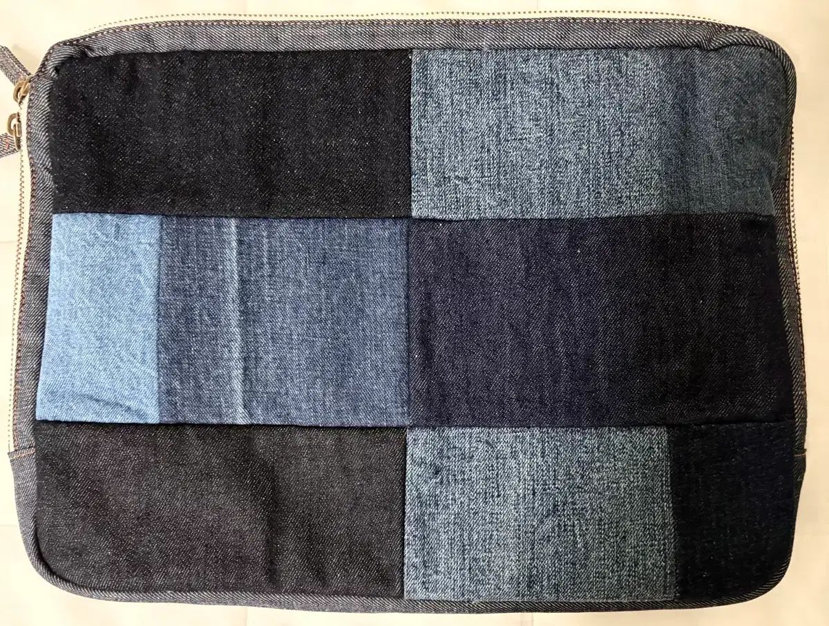 デミル かいはら デニム パッチワーク ノートパソコン スリーブ