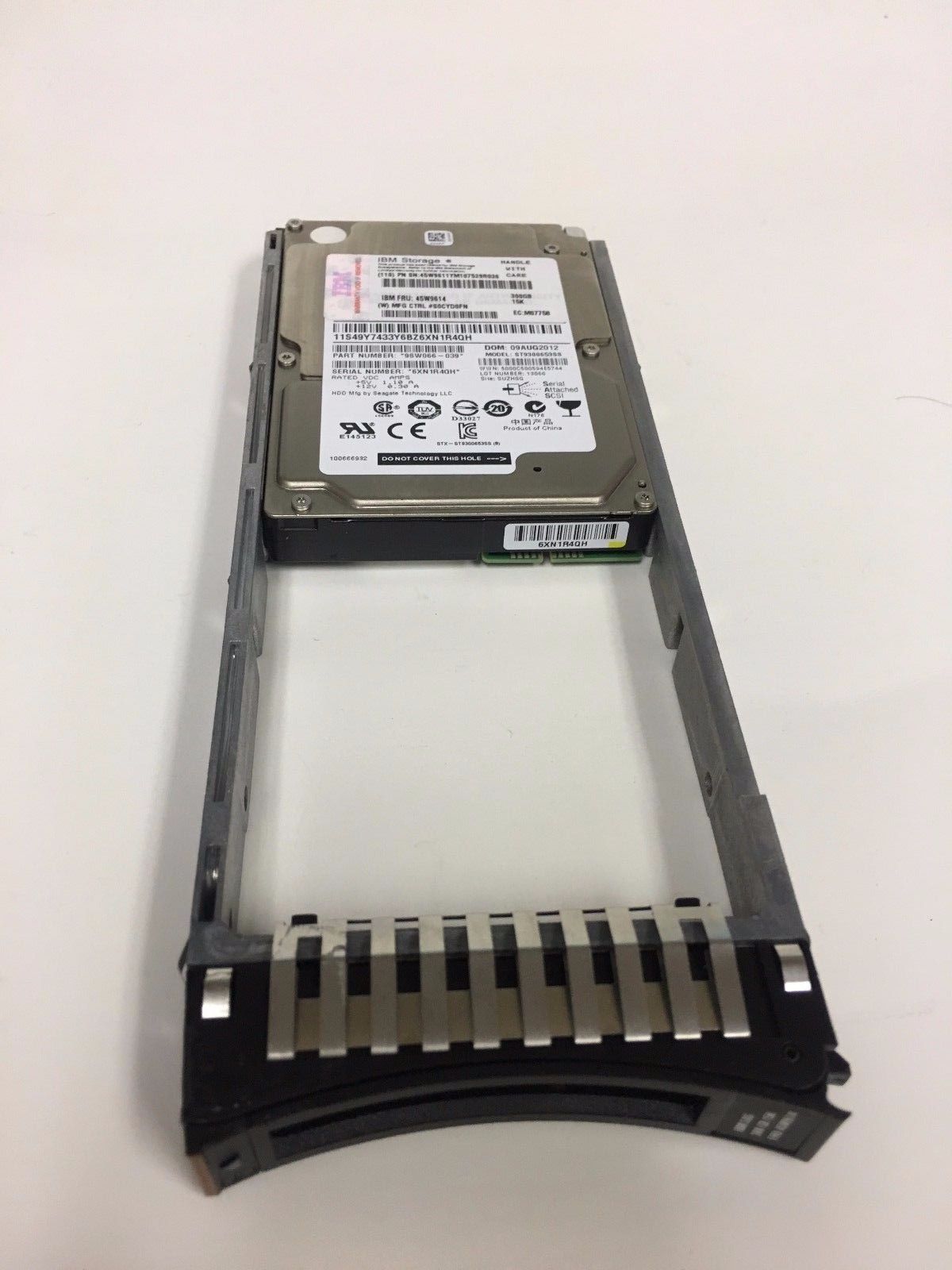 1年保証/再生品】45W9614 IBM 300GB 15K SAS 6G SFF 2.5 HOT SWAP HARD