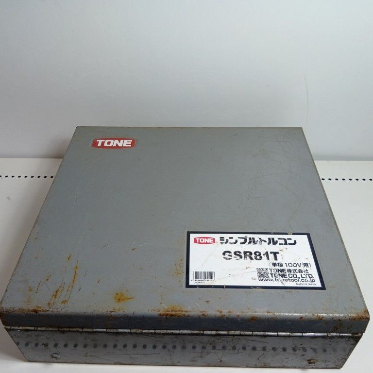  TONE トネ ナットランナーシンプルトルコン GSR 81 T 程度C ケース付 その他 電動工具 エア工具