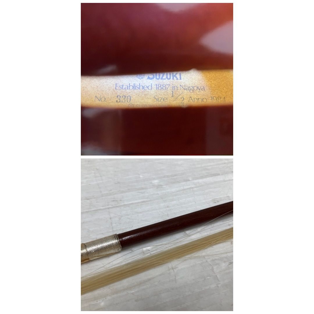 SUZUKI No.330 バイオリン 1/2 1984年製 ヴァイオリン 分数サイズ