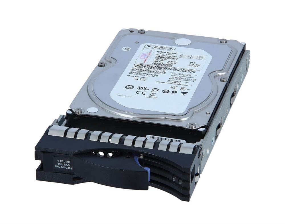1年保証 再生品 IBM 00 Y 2426 2475 4 TB 7.2 K NL SAS 3.5 HDD Enterprise Storage Hard Drive