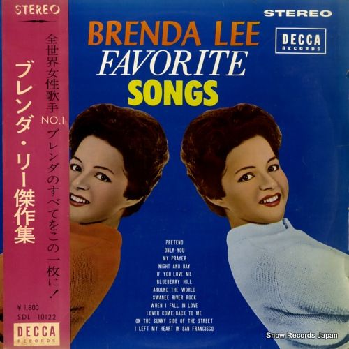 レコード】ブレンダ・リー ブレンダ・リー傑作集 SDL-10122 - メルカリ