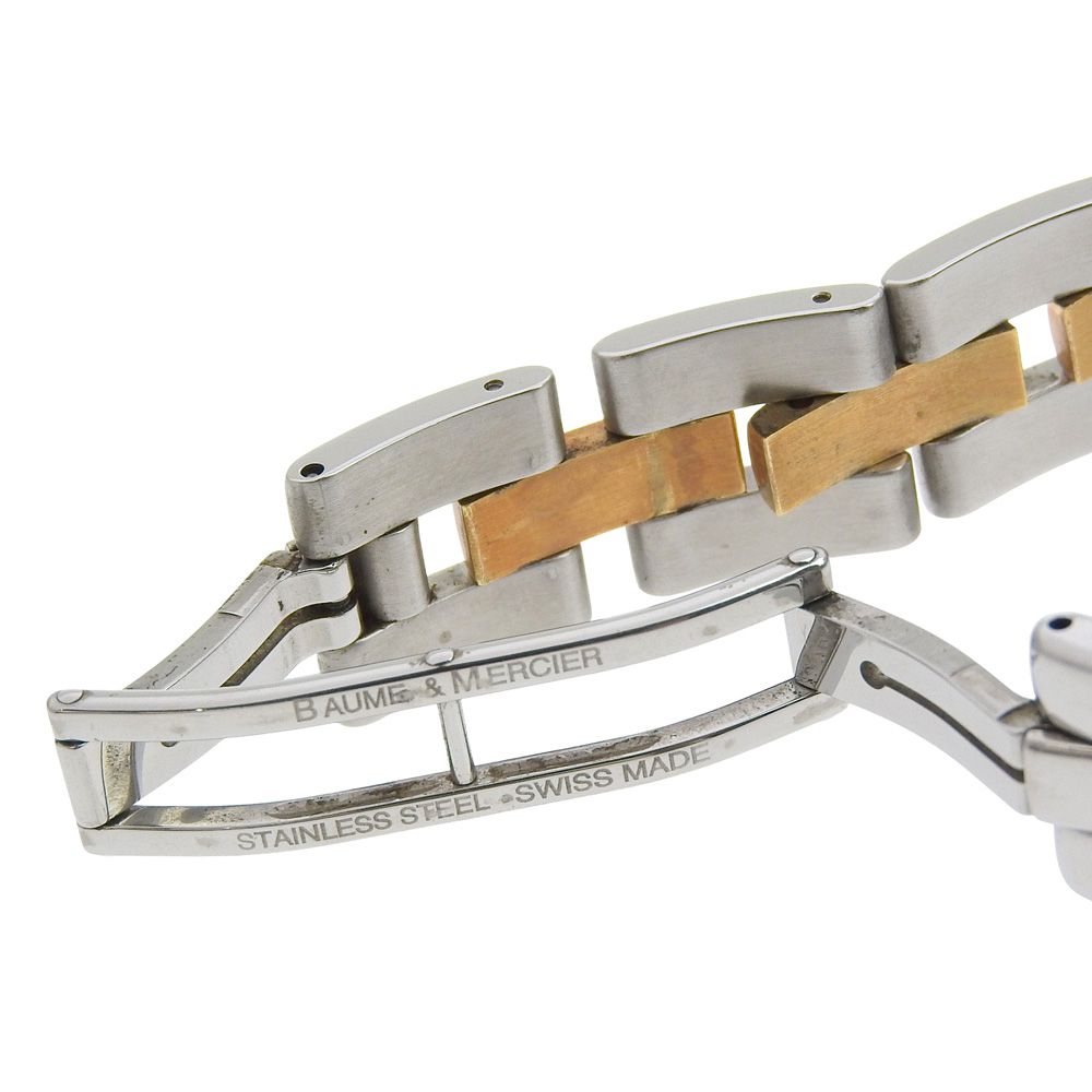  Baume - Mercier ボーム＆メルシェ 3389857 ステンレススチール クオーツ アナログ表示 レディース ゴールド文字盤 腕時計 その他 時計