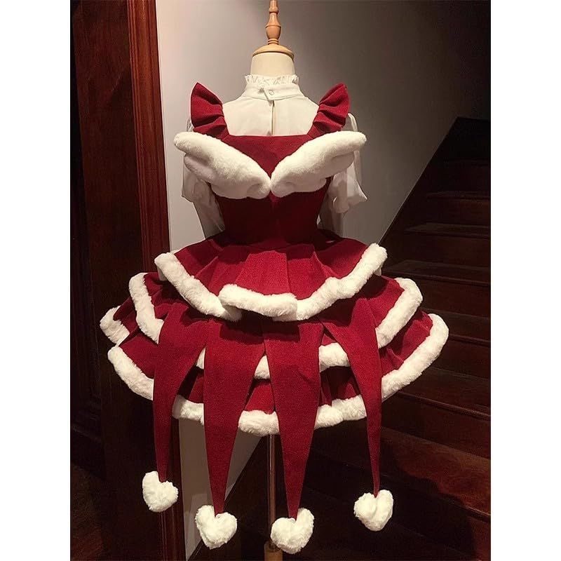 お嬢様 めめしい かわいい メイド衣装 lolitaドレス ワンピース 可愛い