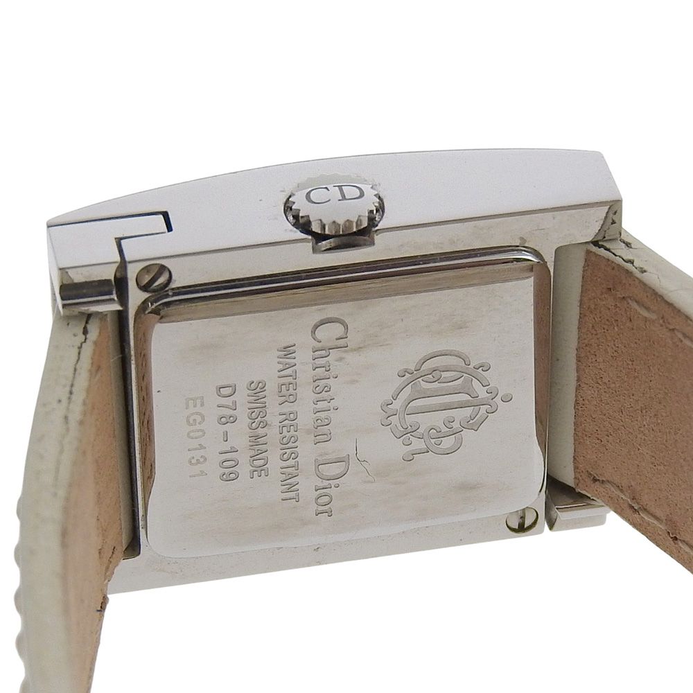 78-109 ステンレススチール×シマレザー