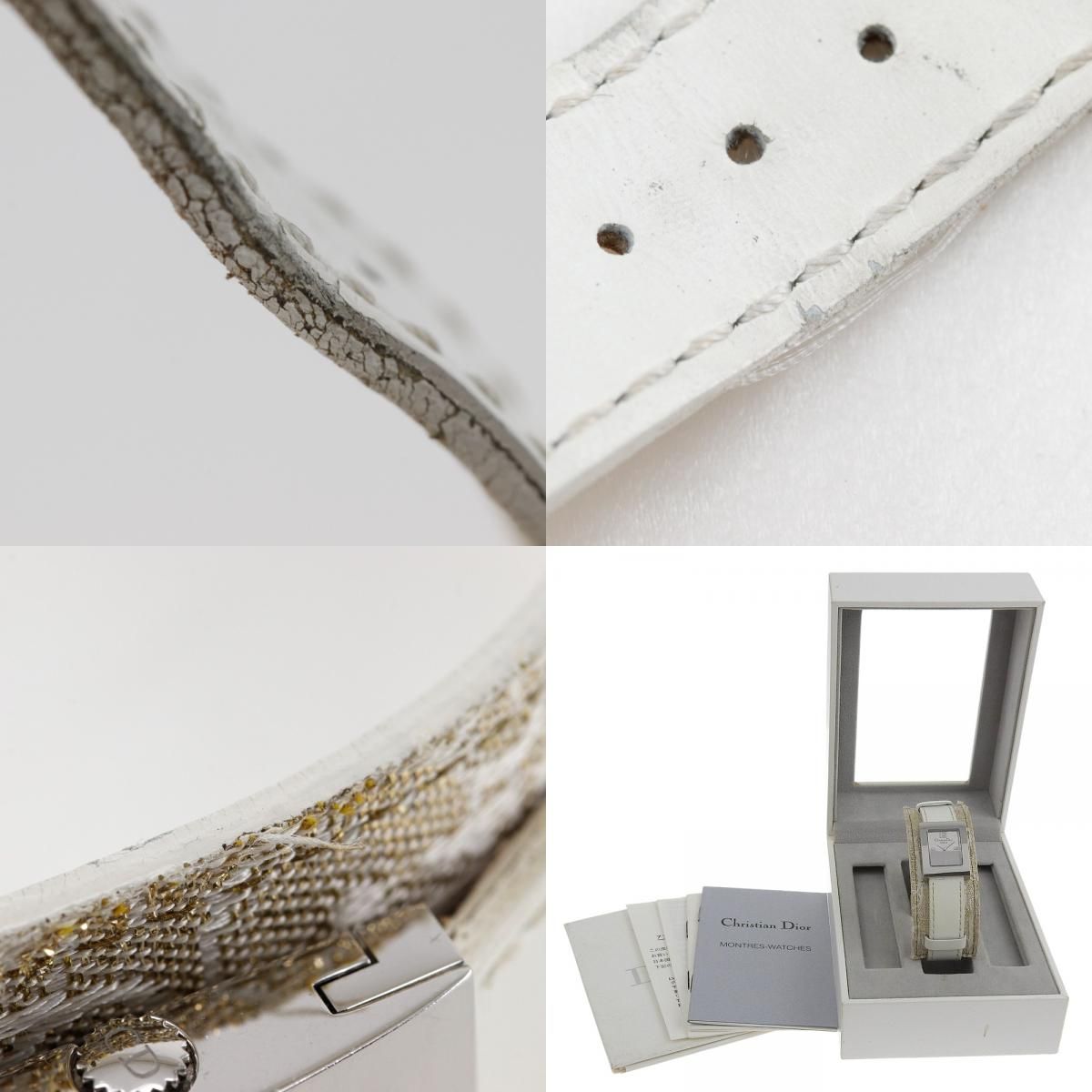 ステンレススチール×シマレザー クオーツ