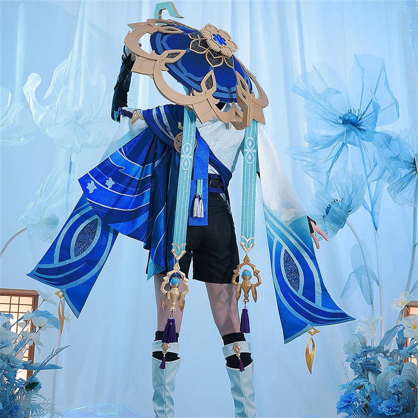 原神 スカラマシュ 放浪者 散兵 コスプレ衣装 コスチュームセット グッズ げんしん おしゃれ アニメ cosplay