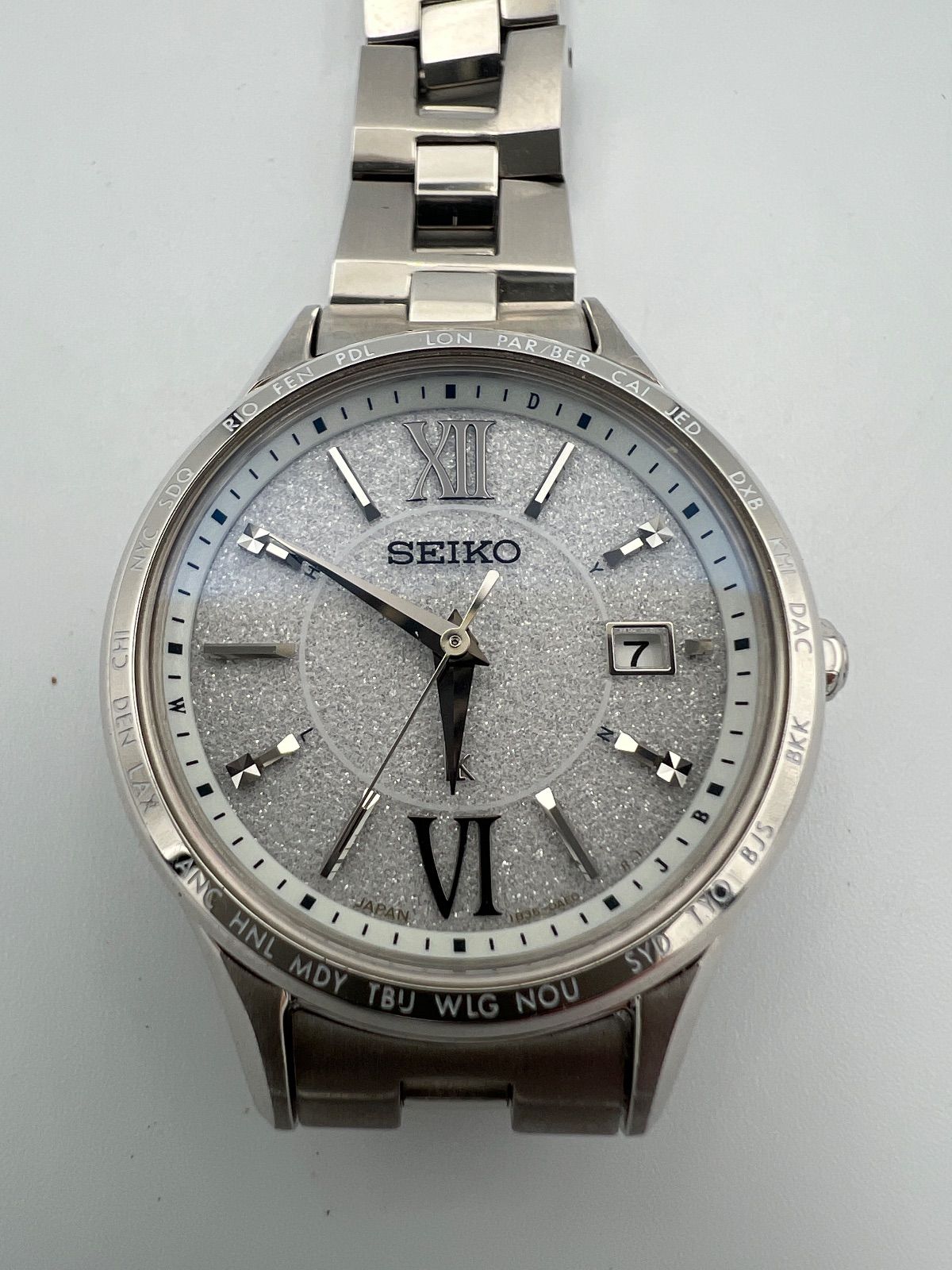 ◾️【ジャンク・訳あり】SEIKO セイコー ルキア 1B35-0AY0 電波