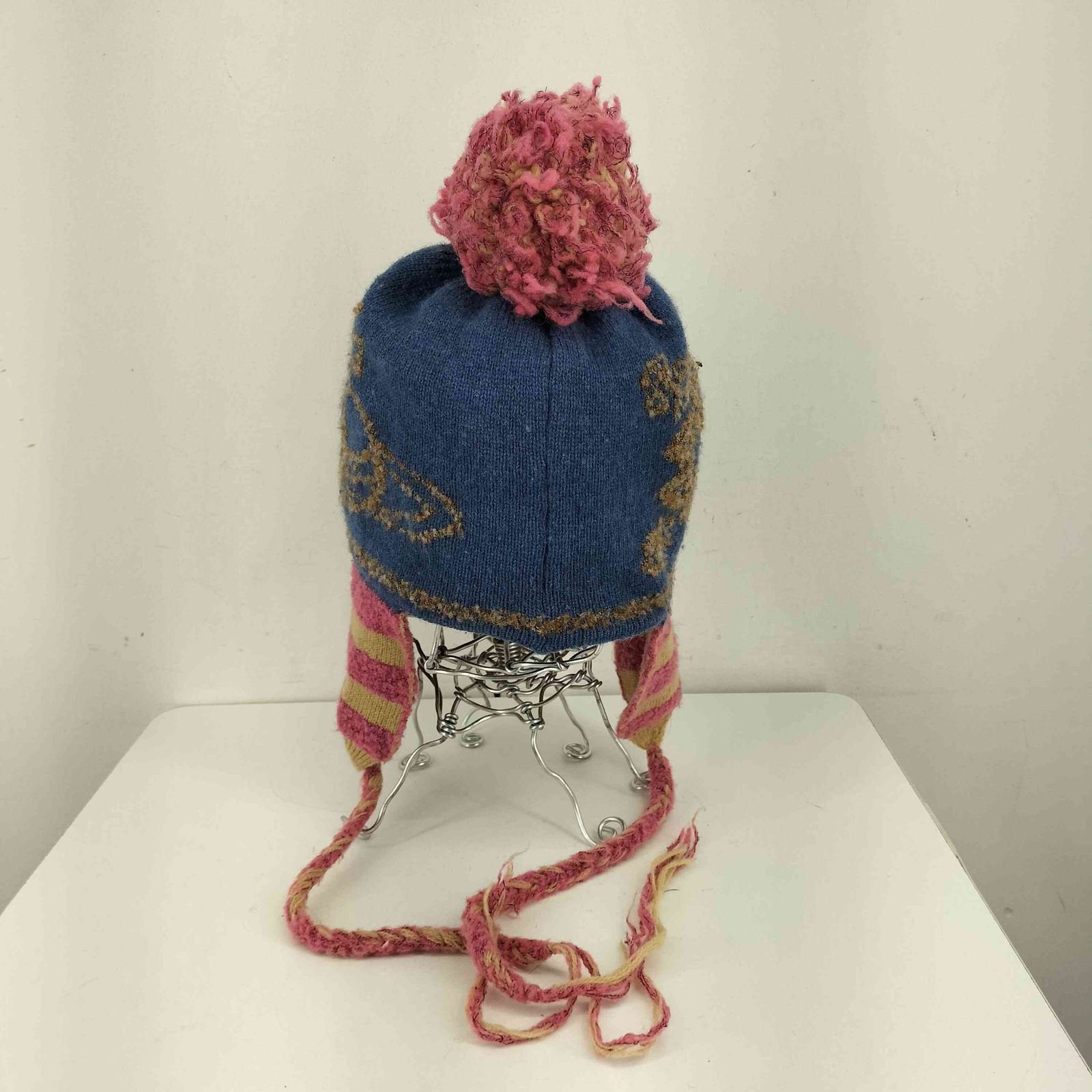  ヴィヴィアンウエストウッド Vivienne Westwood ボンボンニット帽 レディース 表記無 ニット帽 ビーニー 帽子