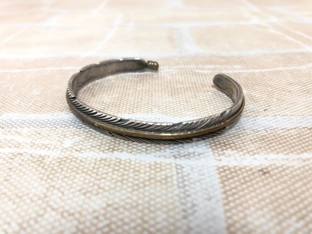 中古】 Harvey Mace ハーヴィーメイス イーグル フェザーバングル