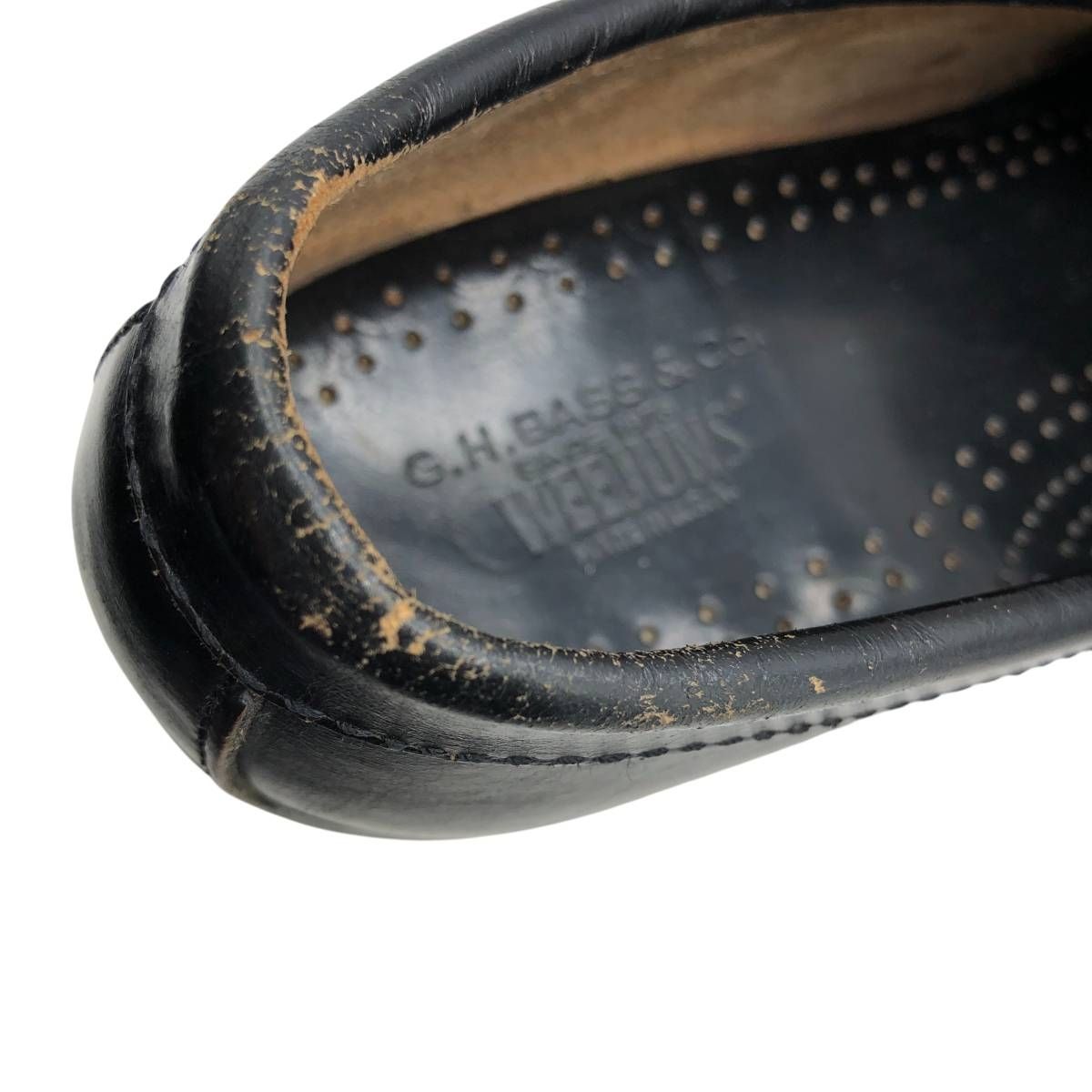  古着 ジーエイチバス G H Bass WEEJUNS コインローファー 10 D メンズ28 0 cm相当 saa 014490 デッキシューズ 靴