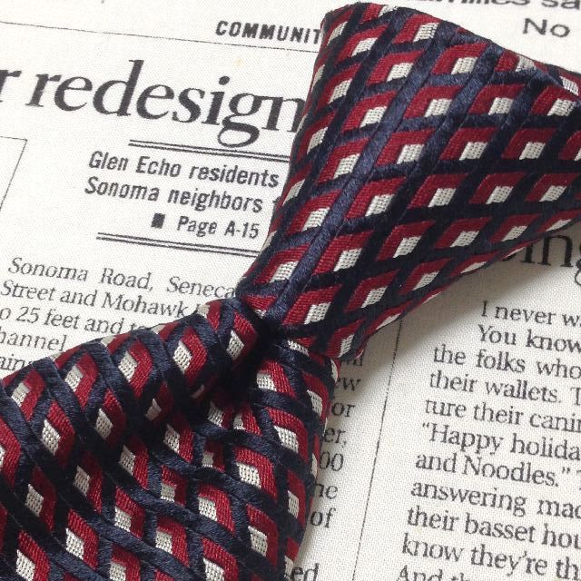 ドミニクフランス Dominique France 微光沢 ネクタイ フランス製