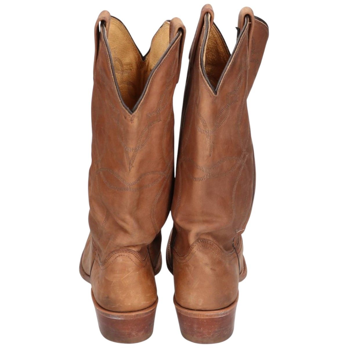 古着 ダンポスト Danpost 総柄 ウエスタンブーツ 8 1/2D メンズ26.5cm