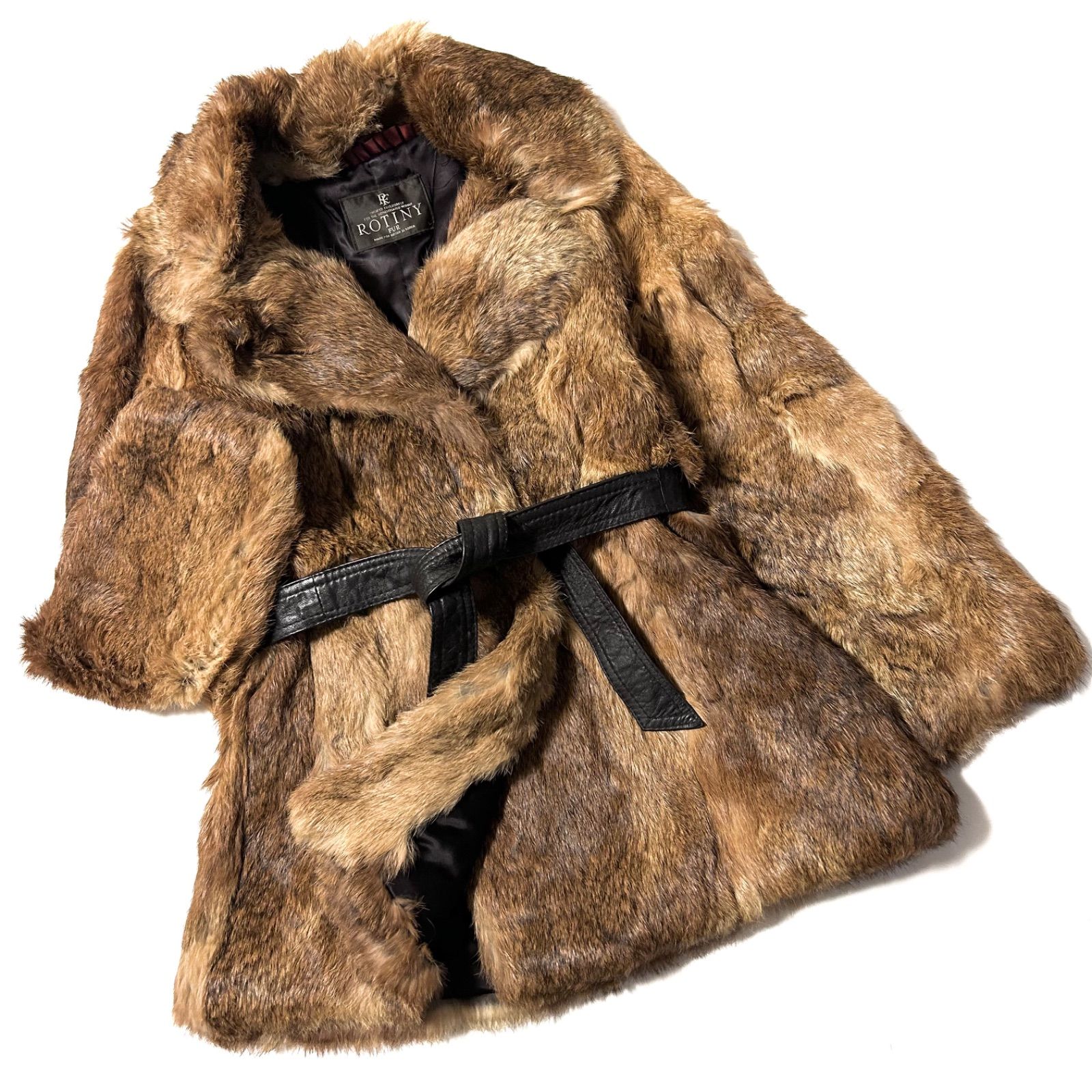 ◎価格交渉OK◎【美品】ROTINY ロティニー ラビットファーコート