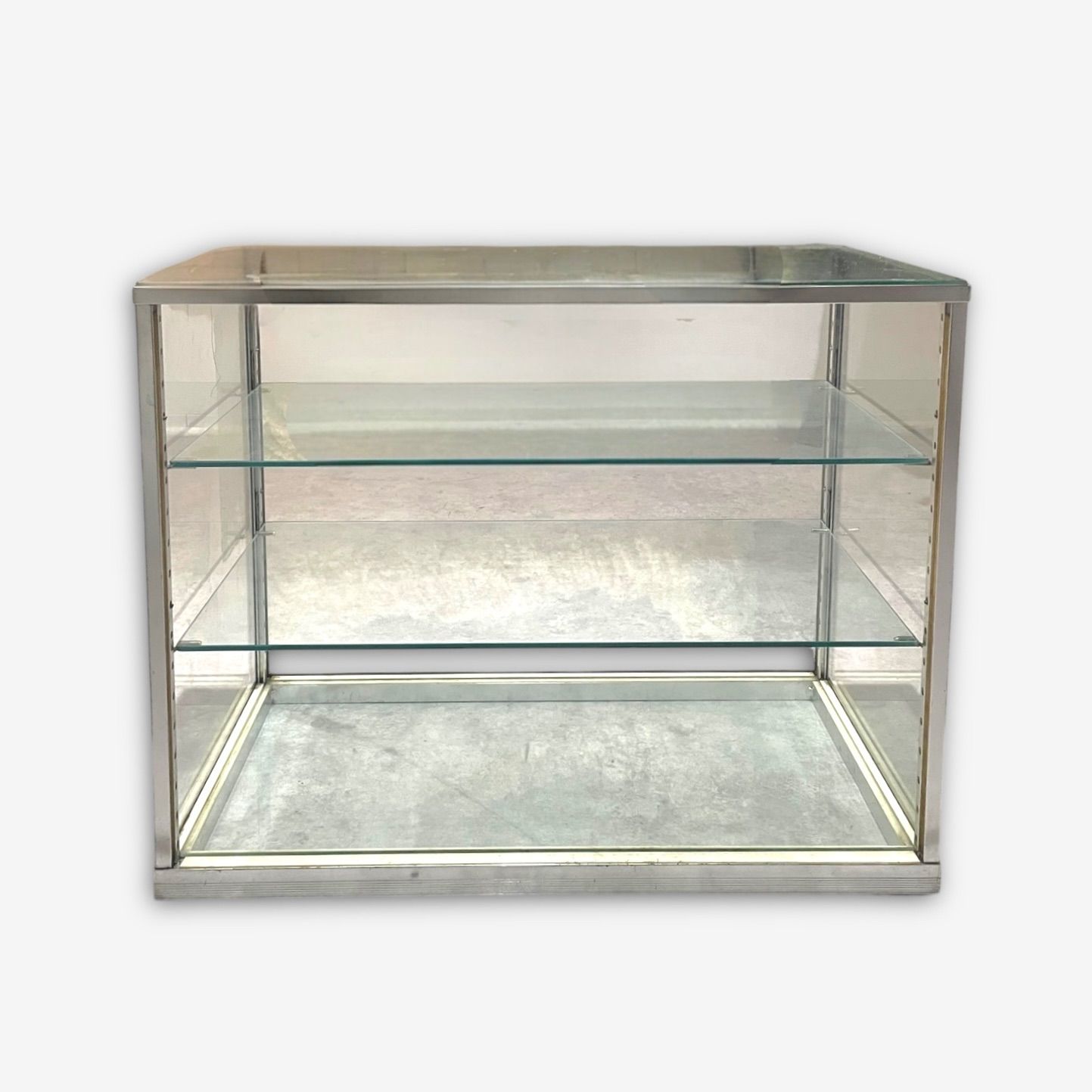 ヴィンテージ インダストリアル 70 s ショーケース 棚 ディスプレイ ラック シェルフ ポストモダン