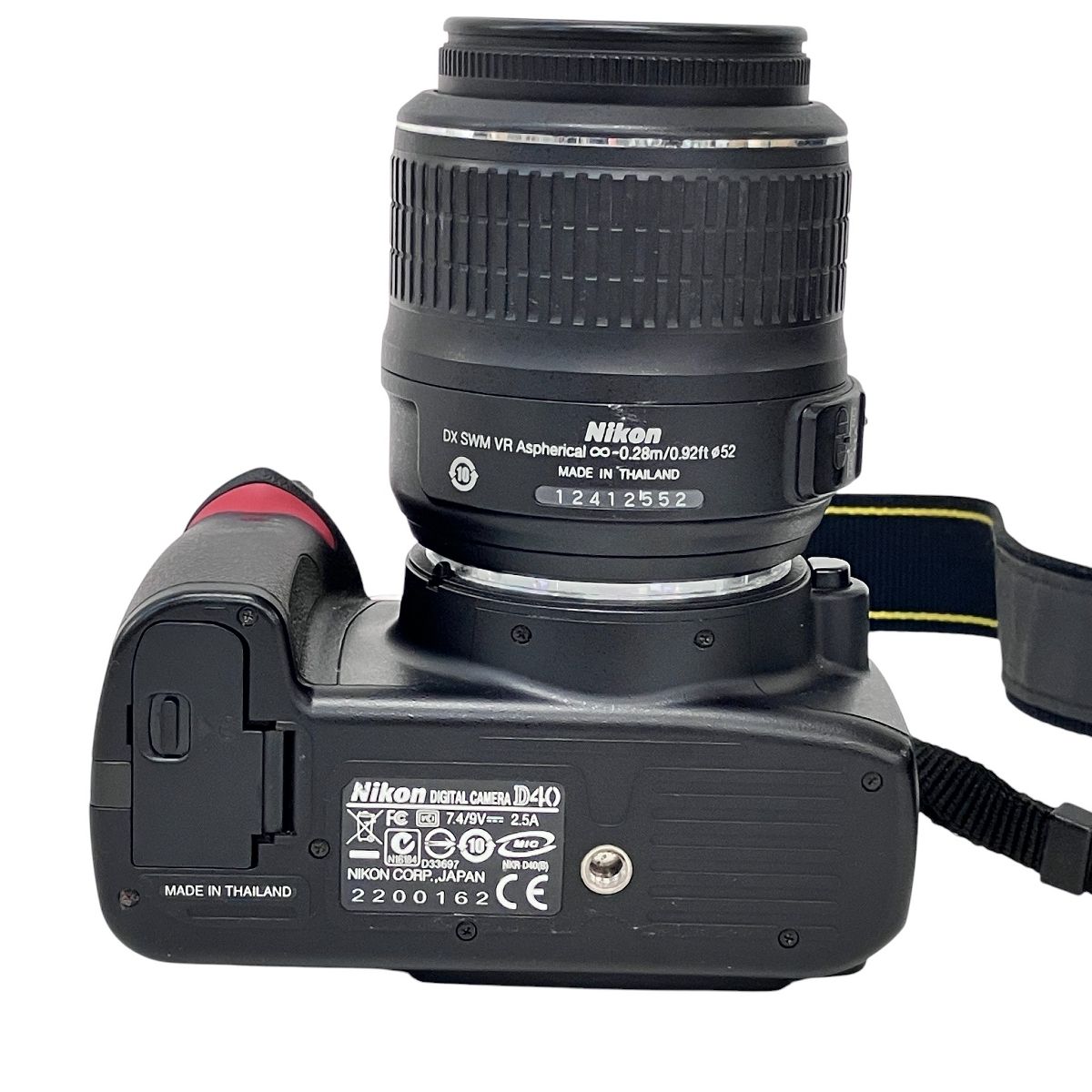 Nikon ニコン D40 一眼レフ AF-S DX 18-55mm F3.5-5.6G VR AF-S 70