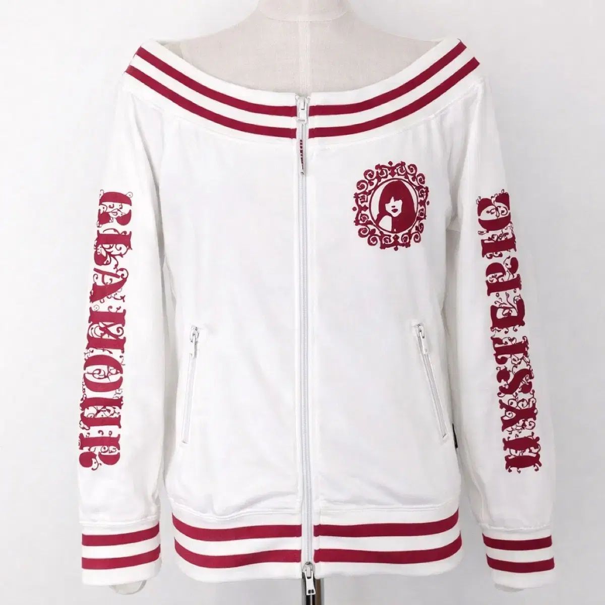 ヒステリックグラマー オフショルダー ツーウェイジップアップ