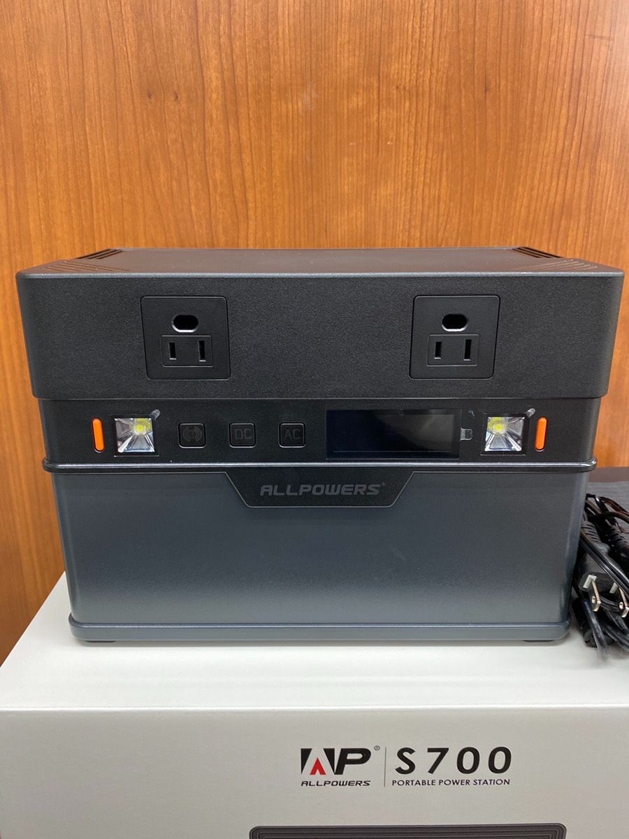 ALLPOWERS AP S700 ポータブル電源 - メルカリ