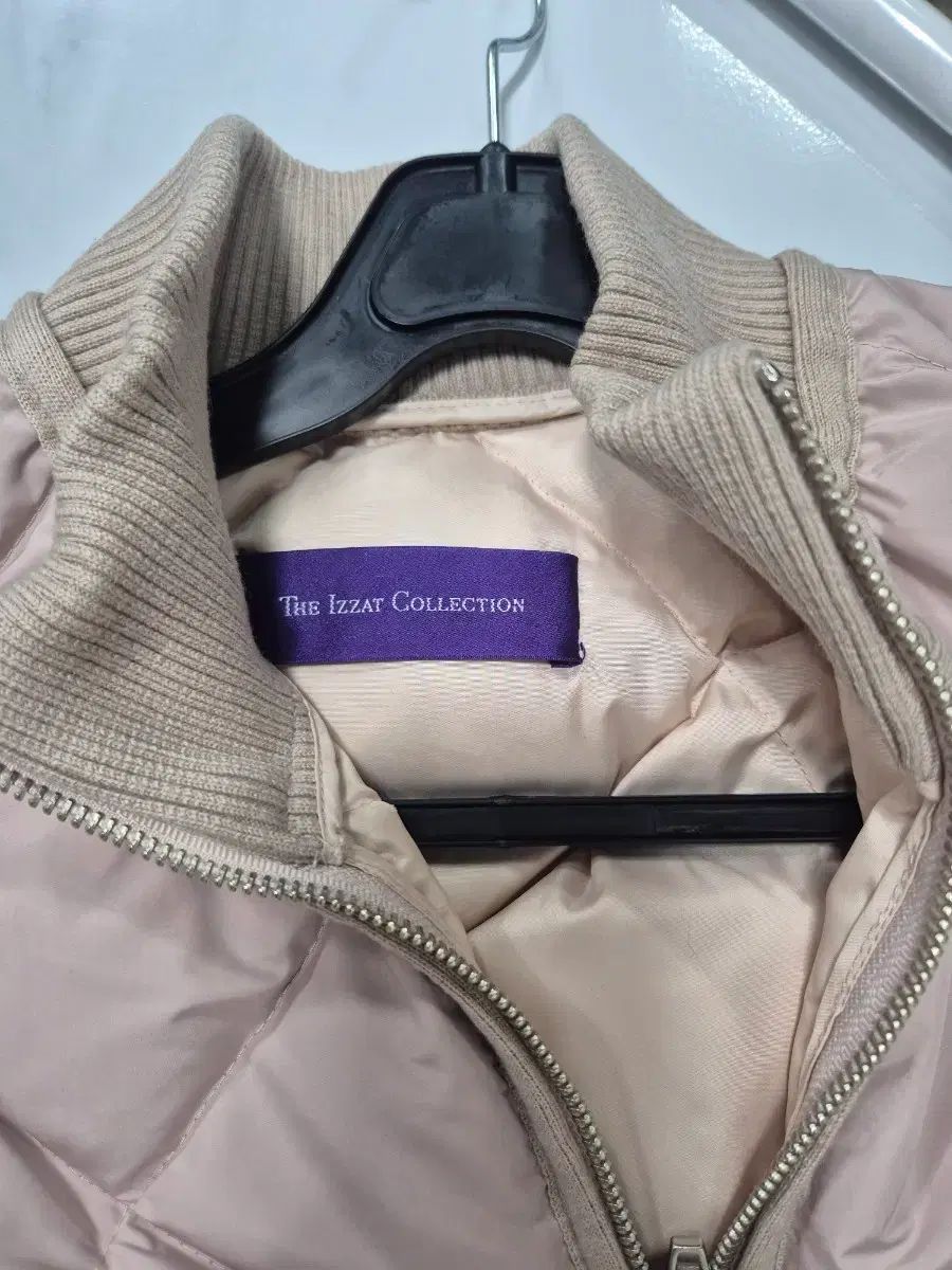 Izzat Collection キルティング ロング ダウンコート100