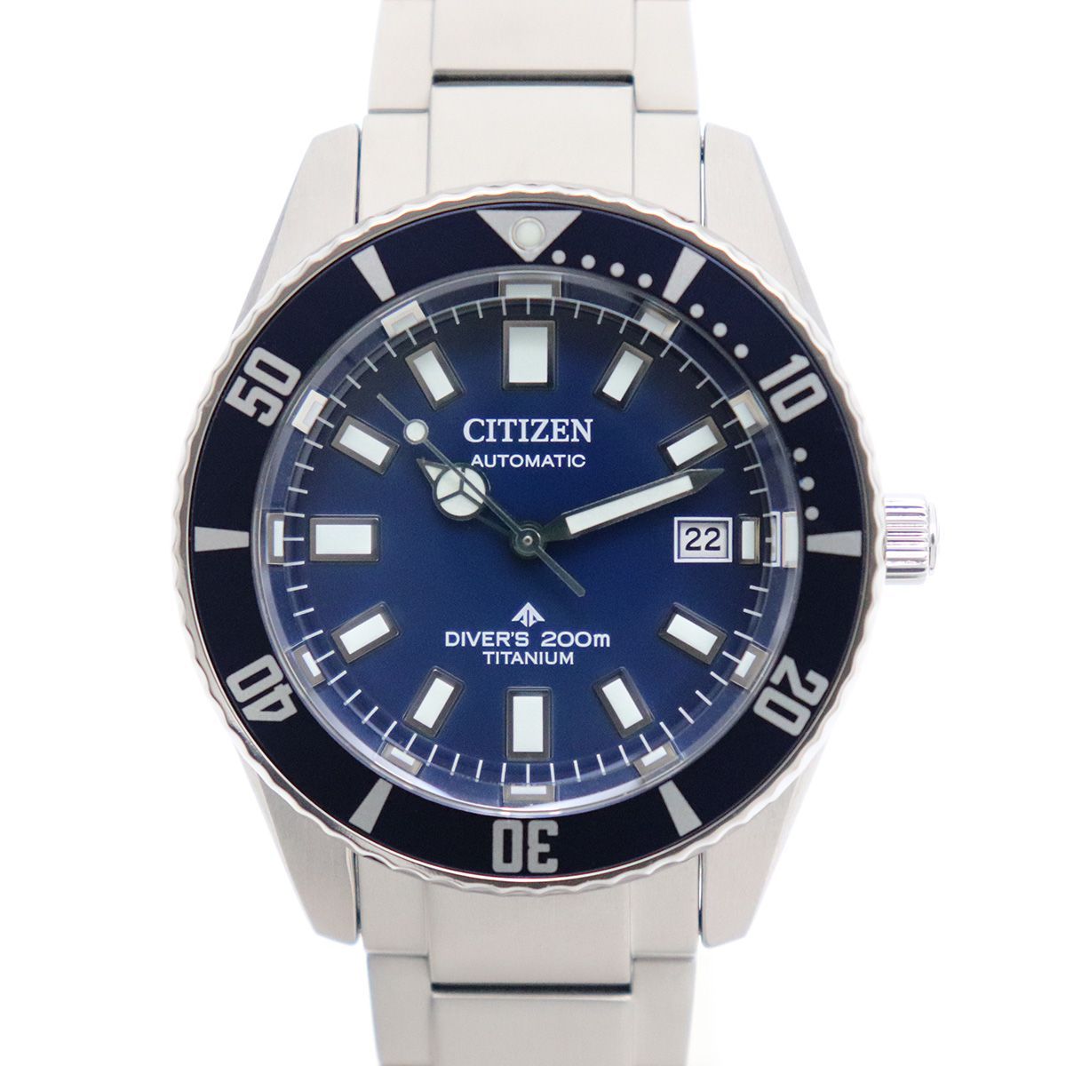 シチズン プロマスター メカニカルダイバー２００ｍ NB 6021-68 L 9051-S 129028 チタン メンズ CITIZEN マリーン -17899