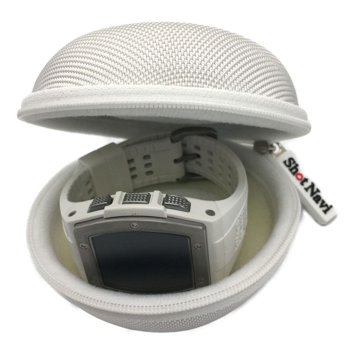 中古 ショットナビ ShotNavi ゴルフナビ 白 クレスト2 CrestⅡ ゴルフ 