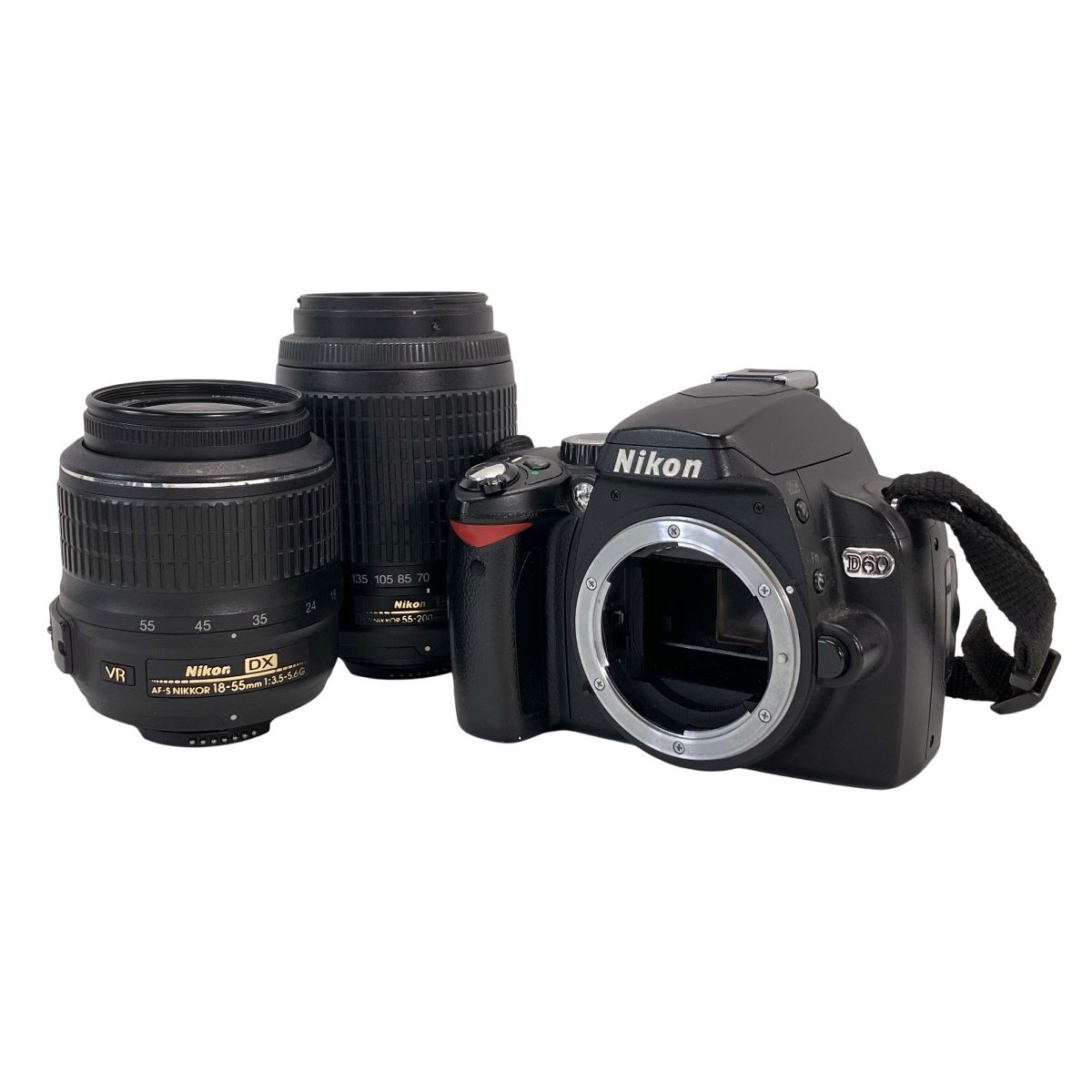 Nikon D60 NIKKOR 18-105mm Zoom-Nikkor 55-200mm ニコン 一眼レフ