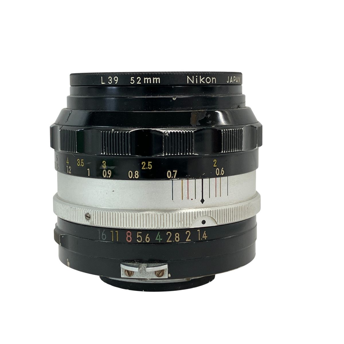 【ジャンク】ニコンS Nikon NIKKOR-S・C Auto 50mm F1.4 Sマウント用 カメラレンズ ニコン