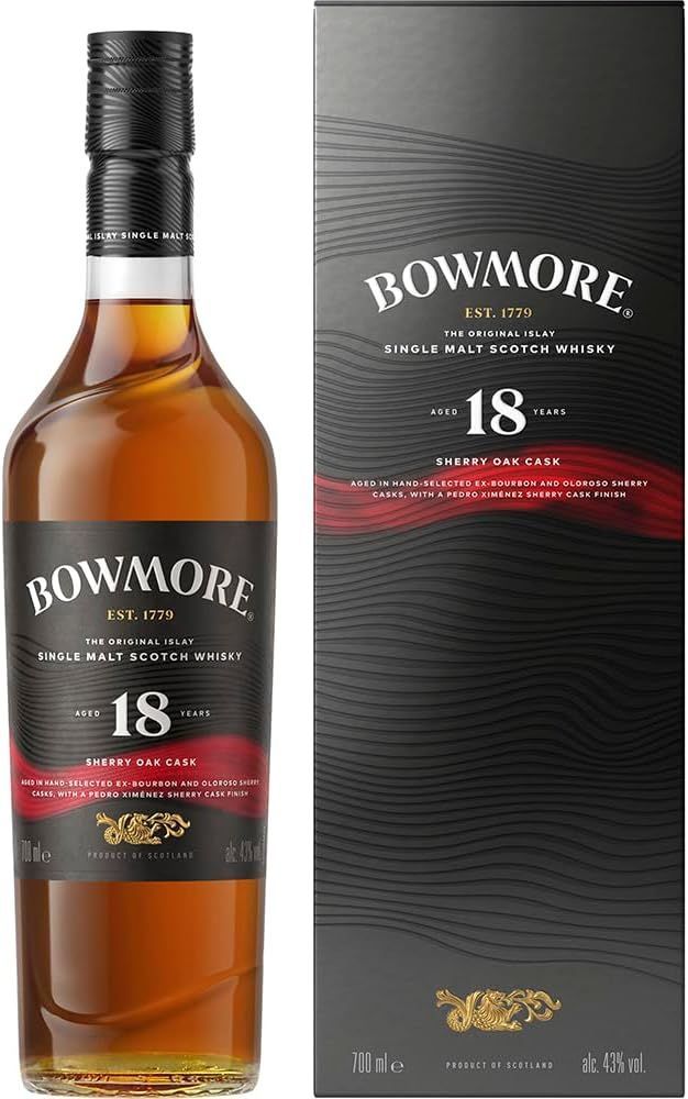 ボウモア シェリー 18年 ALC43% 700ML 正規品 - メルカリ