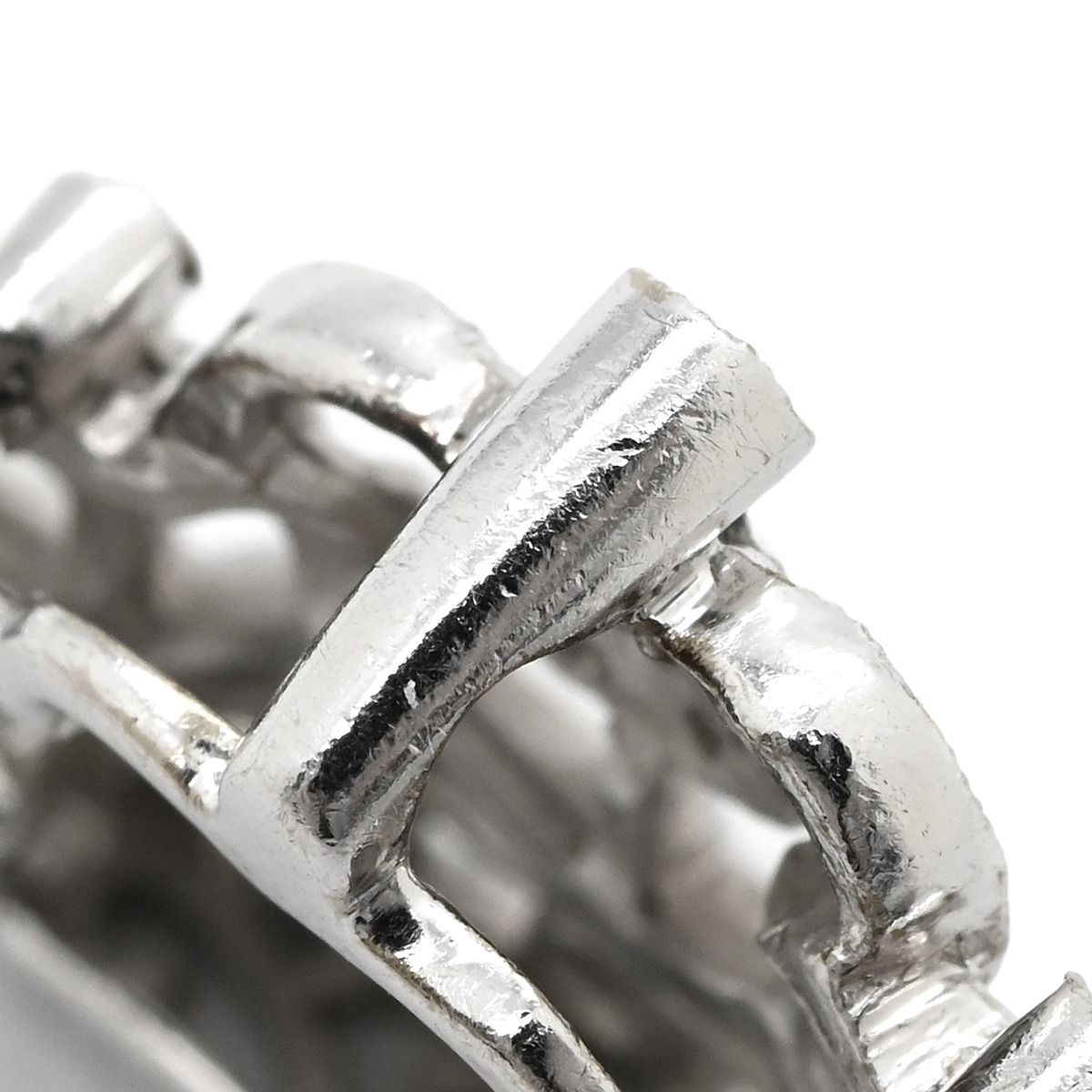  ペンダントトップ クラウン ダイヤ ネックレストップ ホワイトゴールド Au 750 18 K 18金 透かし彫り 王冠モチーフ アンティーク調 その他 アクセサリー