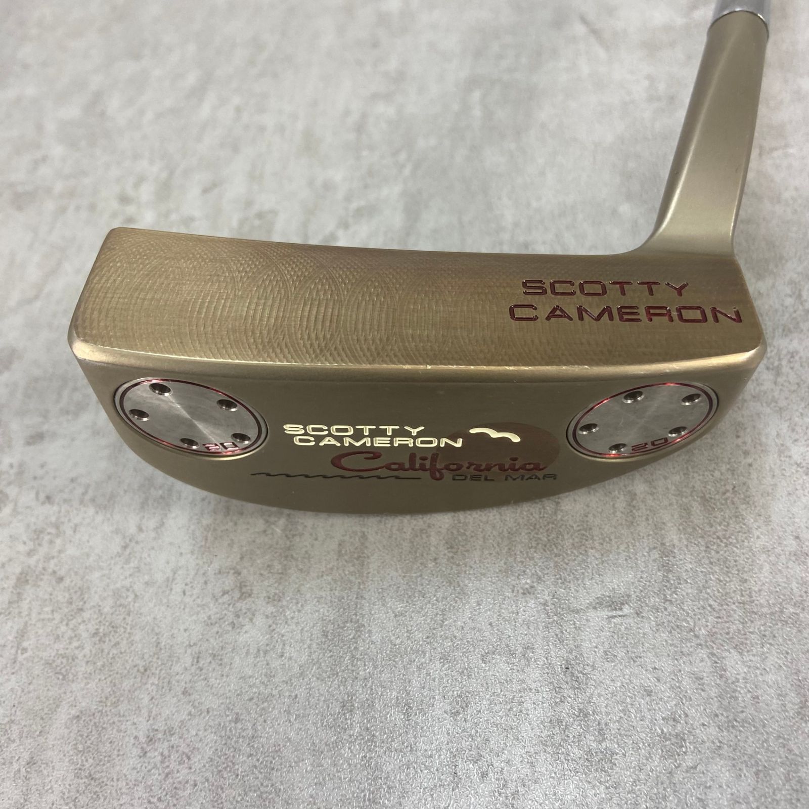 スコッティキャメロン カリフォルニア デルマー メンズゴルフ パター