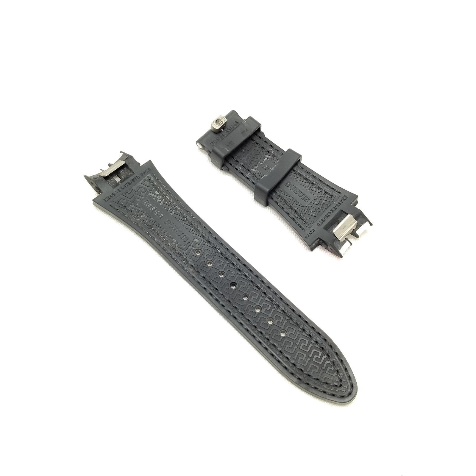 ️ROGER DUBUIS ️ロジェデュブイ ナイロン ラバー 時計ベルト ホワイト×ブラック