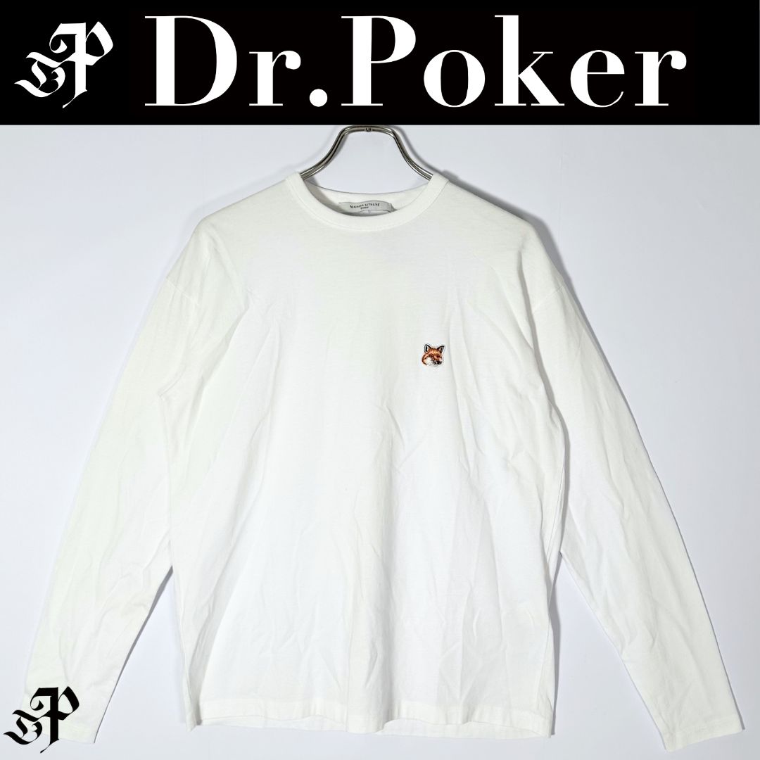 MAISON KITSUNE Head Patch L S T shirt