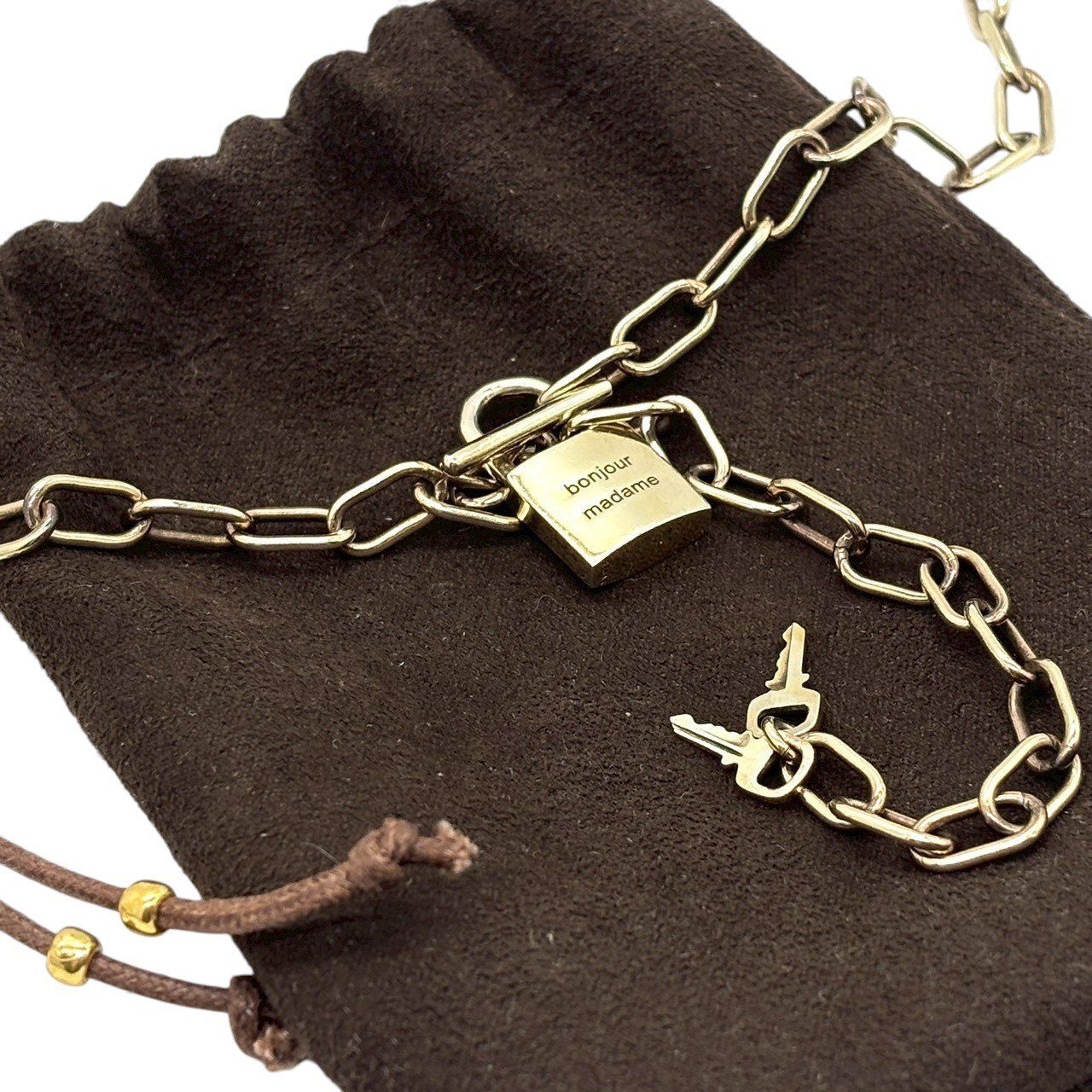 凛とした大人の余裕】 MUSE de Deuxieme Classe チェーンネックレス