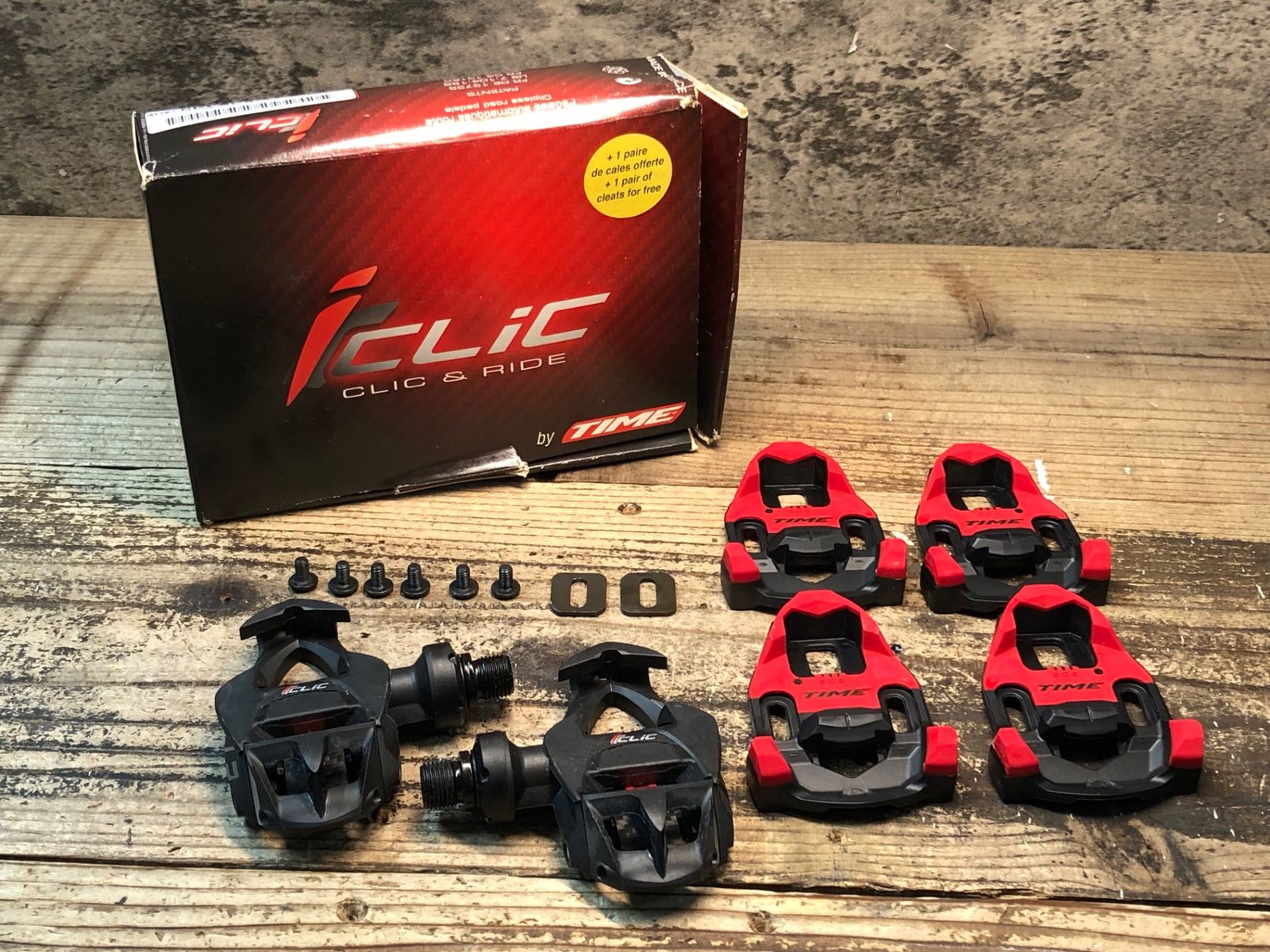 JR 442 タイム TIME iclic CARBON ビンディングペダル