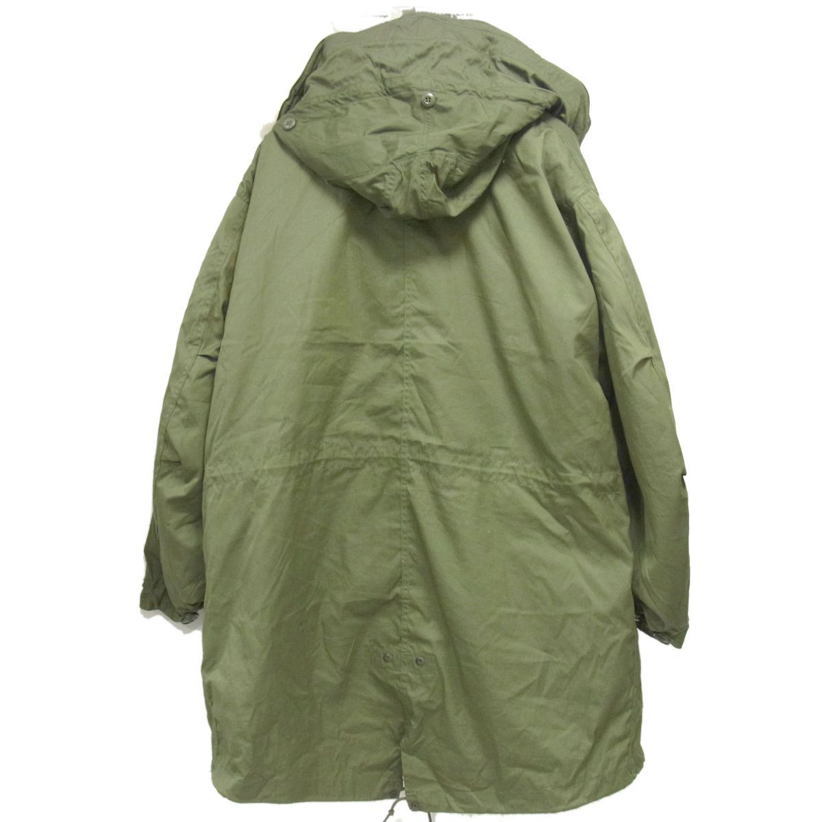 US.Army 米軍実物 70 80 s M-65 フィッシュテールパーカー 激 フルセット モッズコート シェル ライナー フード