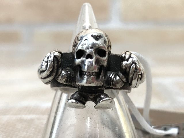 フェイクバスターズ鑑定書付 CHROME HEARTS クロムハーツ FT HRRSTTR CABLE SML フォティ ハリスティーター リング 9号 FB鑑定済