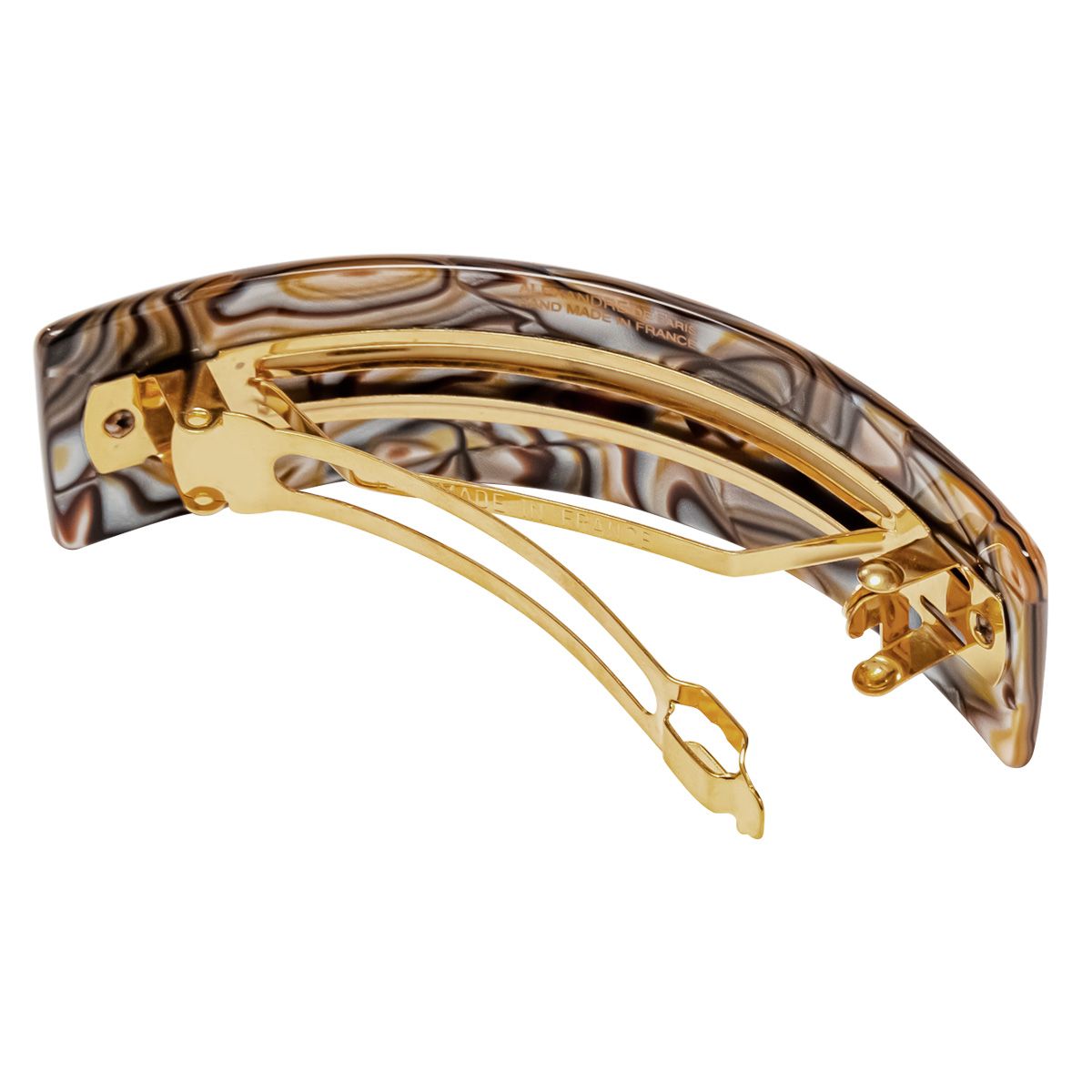  アレクサンドル ドゥ パリ DE PARIS バレッタ AQCH 1743 ONYX ARCH アーチ 9 5 cm 髪留め レディース ブ マルチ その他 ヘアアクセサリー