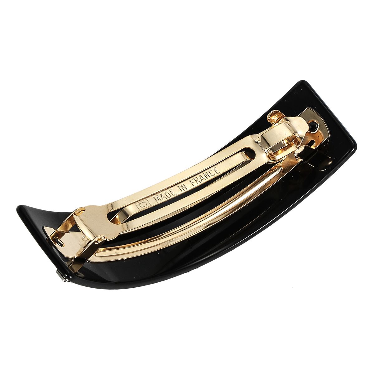 アレクサンドル ドゥ パリ DE PARIS バレッタ AQCH-1743 BLK ARCH アーチ 9.5 cm 髪留め レディース ブラック 黒