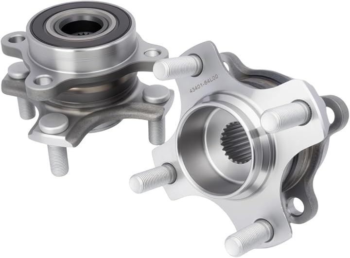 CustomDivine スズキ 用 フロント ハブベアリング 左右 共通 ワゴンR スティングレー MH 44 S 43401 64 L 00 交換 社外品 メンテナンス パーツ セット