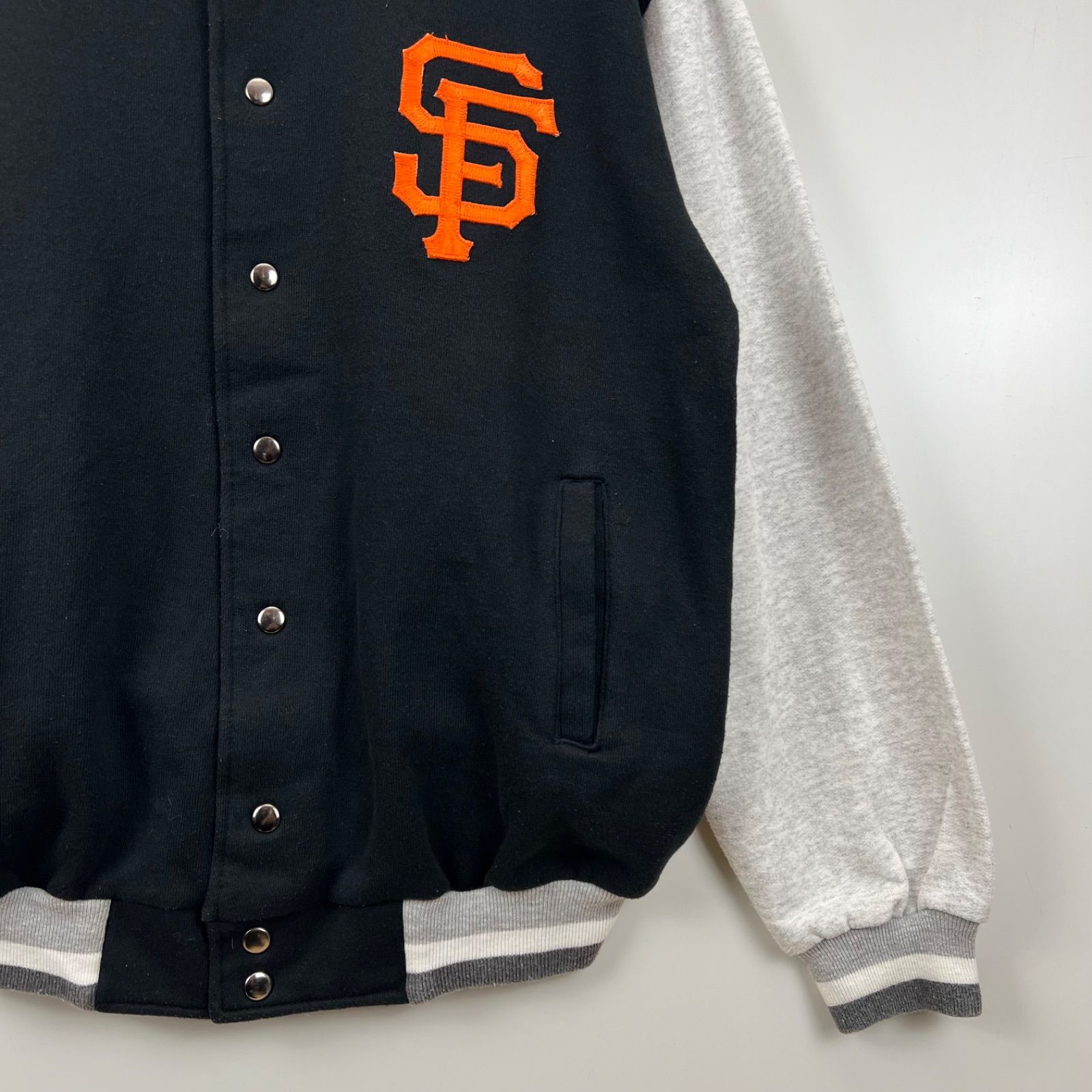 MAJESTIC 90s USA MLB SF giants sweat varsity jacket M