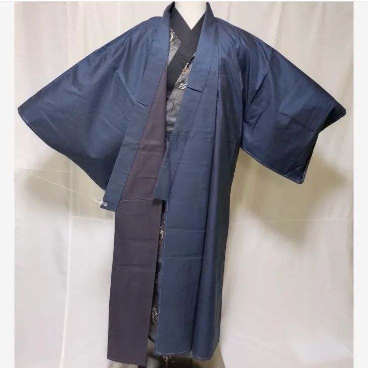 男物本場奄美大島紬アンサンブルフルセット100亀甲 証紙付き