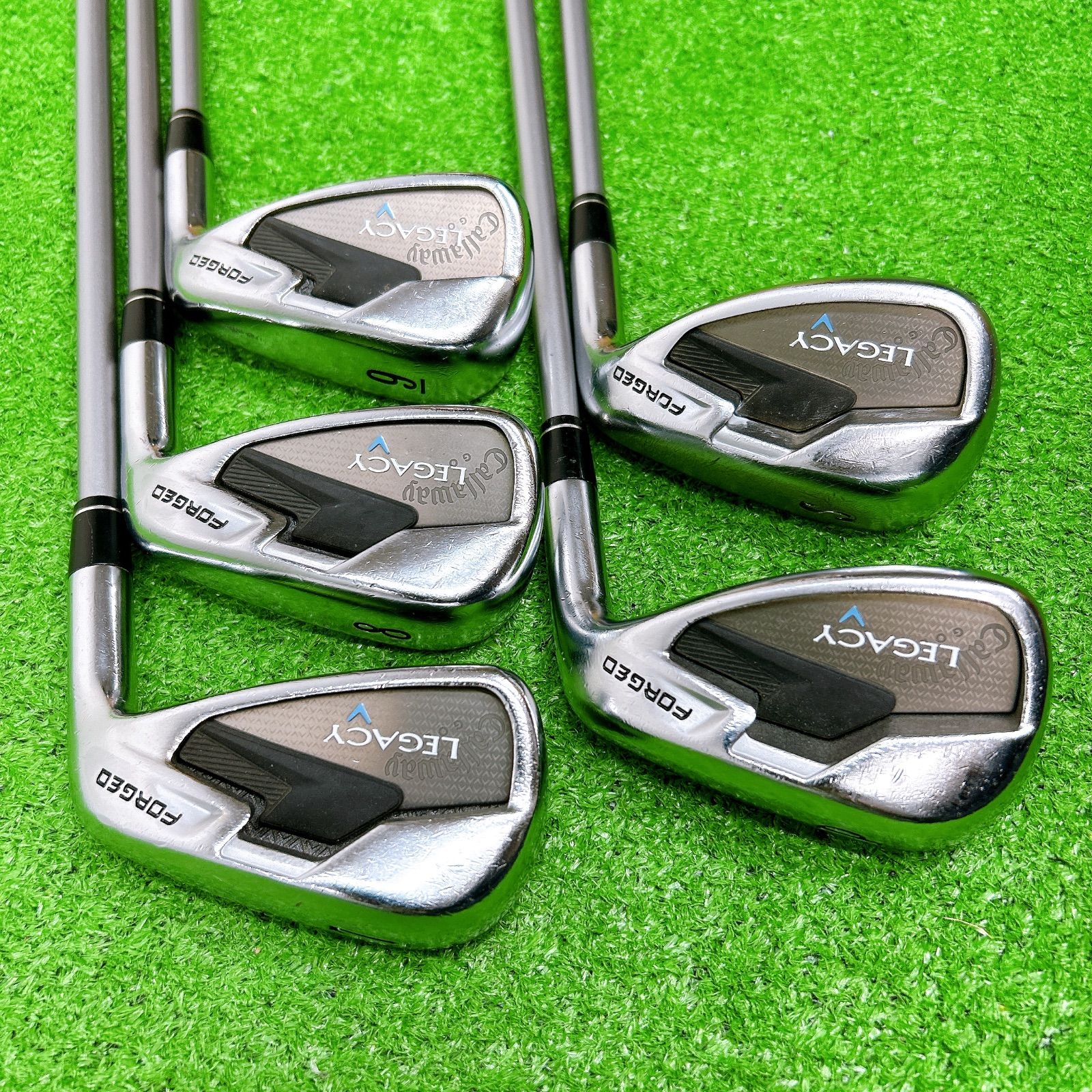 キャロウェイ レガシー レディース アイアンセット 5本 L 女性 ゴルフクラブ 789 PS カーボン