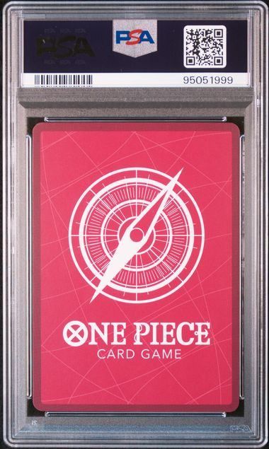 PSA 10 モンキー D ルフィ レカフィグ L 赤 ST 01-001 リーダー 金文字