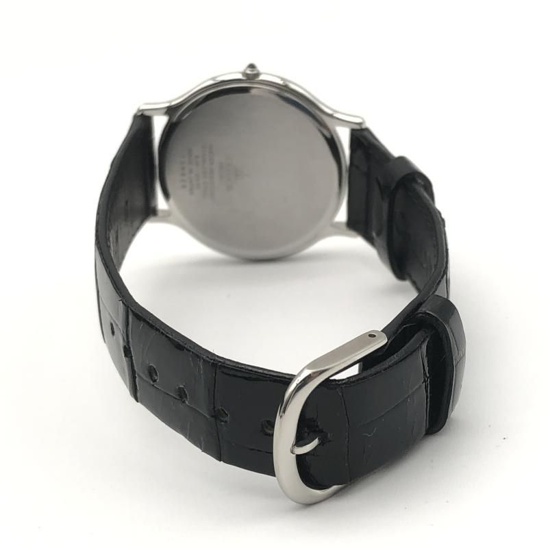中古】SEIKO クレドール 腕時計 8J81-6A30 ブラック セイコー[10