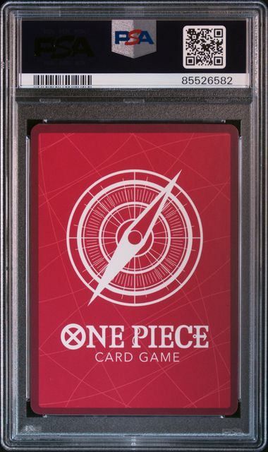 レカフィグルフィPSA10 PSA10】モンキー・D・ルフィ / レカフィグ (L☆) {赤} <ST01-001