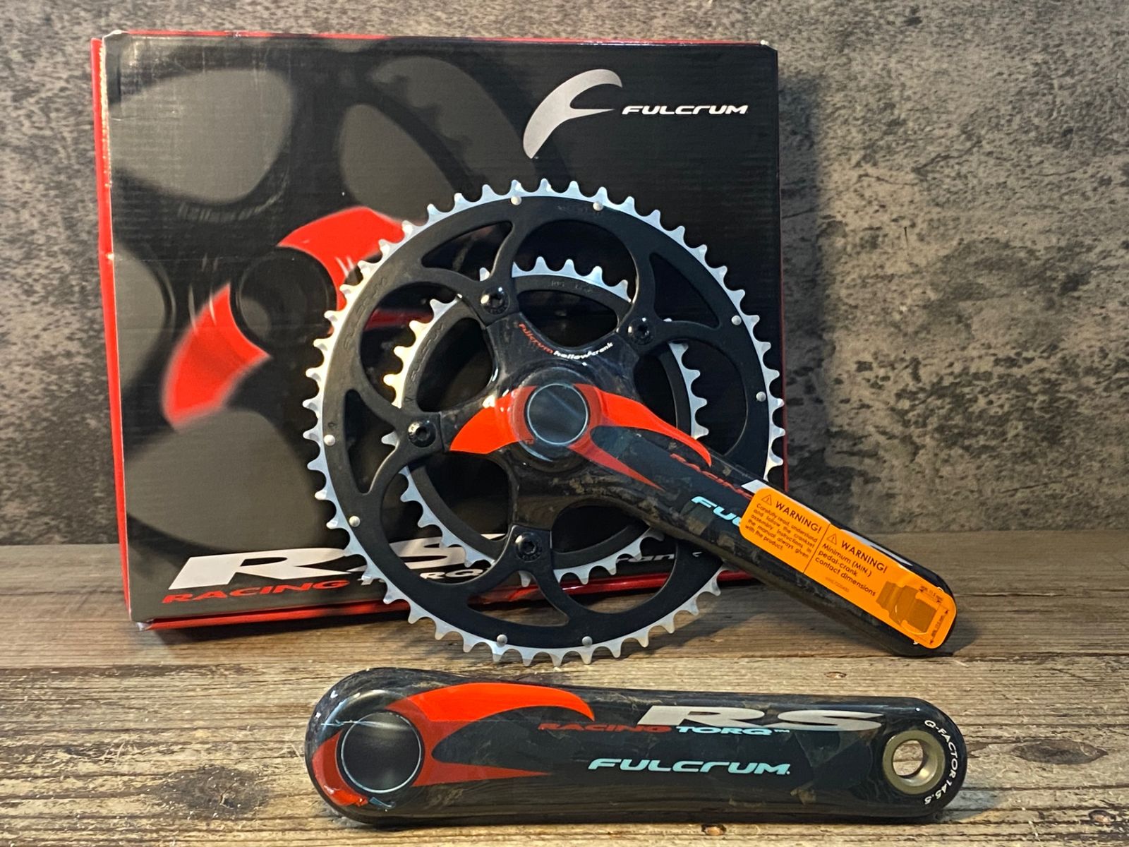 JR 697 フルクラム FULCRUM RACING TORQ RS クランクセット 50 34 T 170 mm